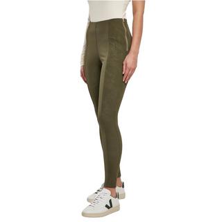 URBAN CLASSICS Pantaloni effetto pelle lavata  