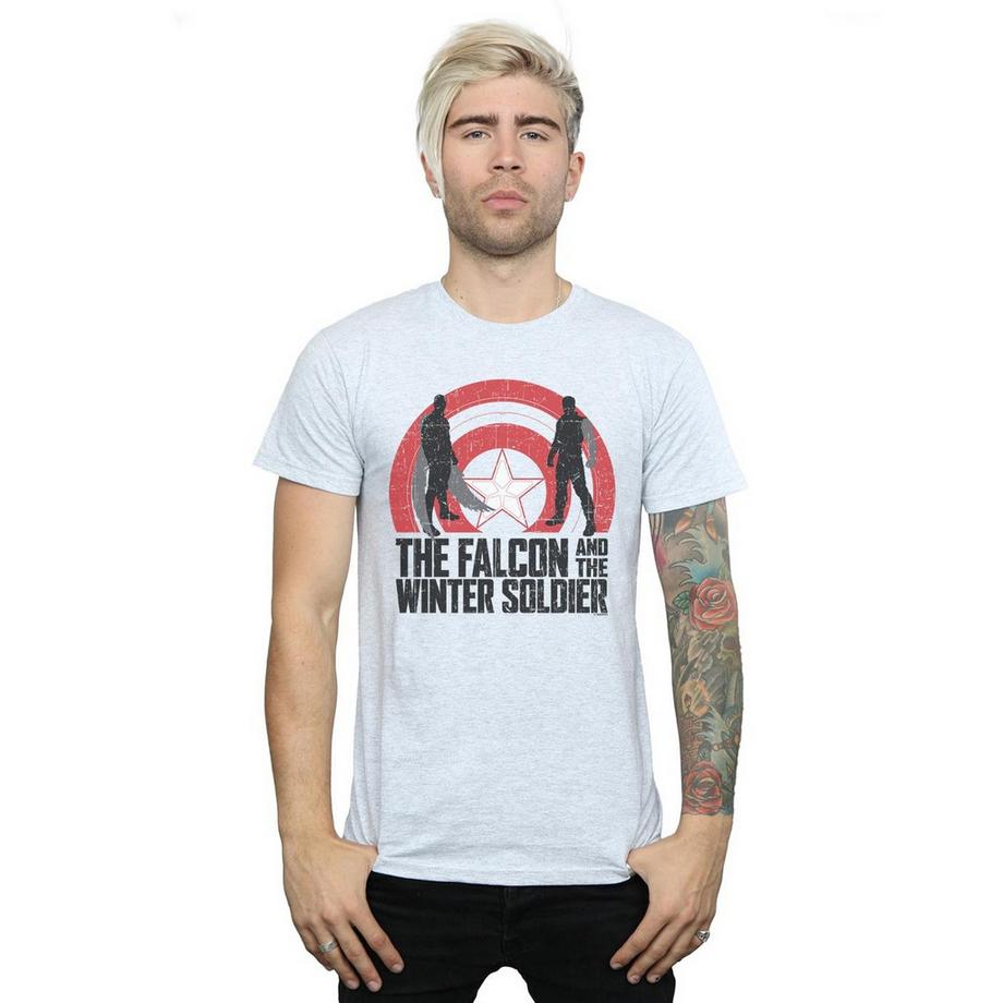 MARVEL The Falcon and The Winter Soldier T-Shirt Stampa Grafica  