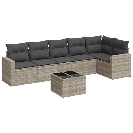 VidaXL Garten sofagarnitur poly-rattan  