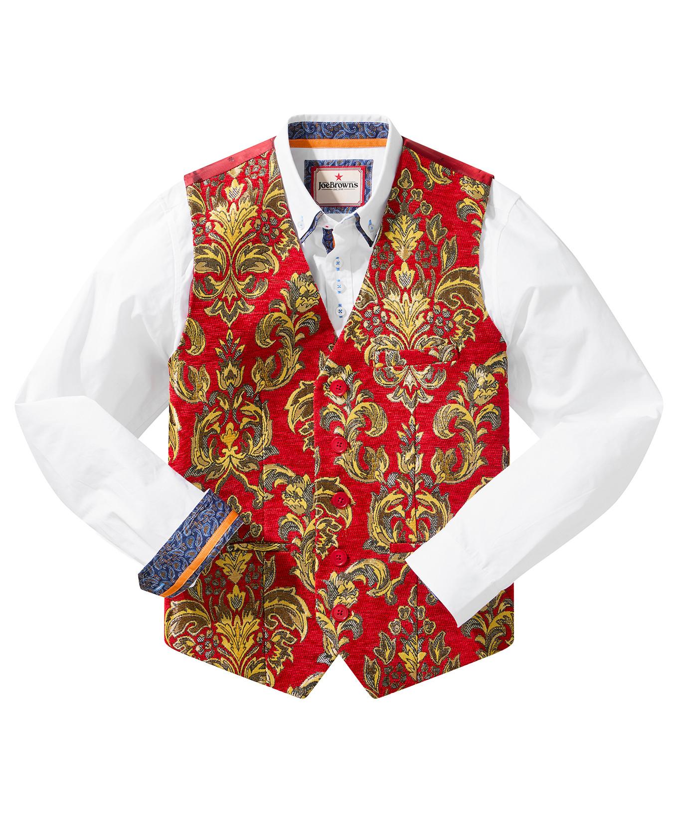 Joe Browns Gilet Jacquard abbottonato  