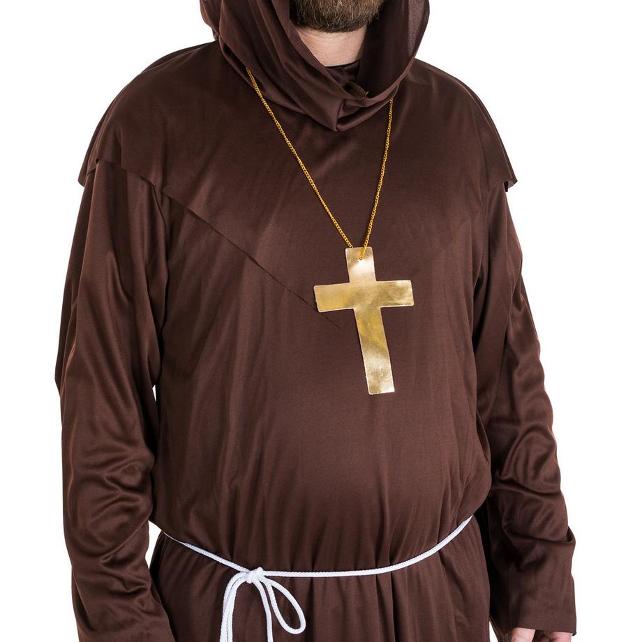 Tectake  Costume da uomo - Saio da monaco 