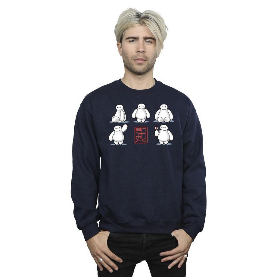 Disney Big Hero 6 Baymax Sweatshirt Personnage  