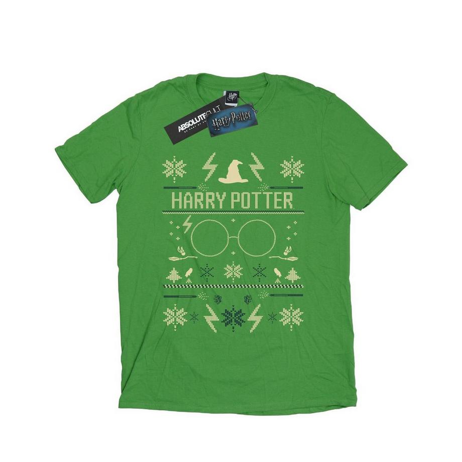 Harry Potter Ugly Christmas Sweater T-Shirt  