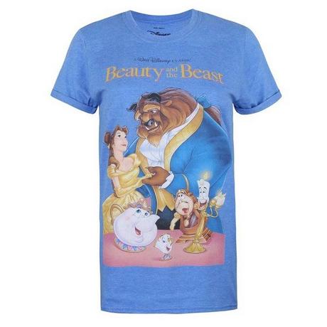 Beauty And The Beast Beauty and the Beast Logo T-Shirt Maniche Corte  