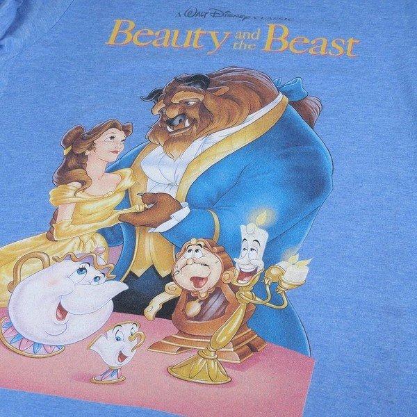 Beauty And The Beast Beauty and the Beast Logo T-Shirt Maniche Corte  