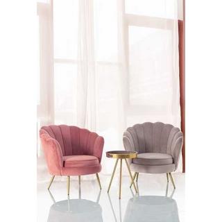 mutoni Fauteuil Giliola vieux rose  