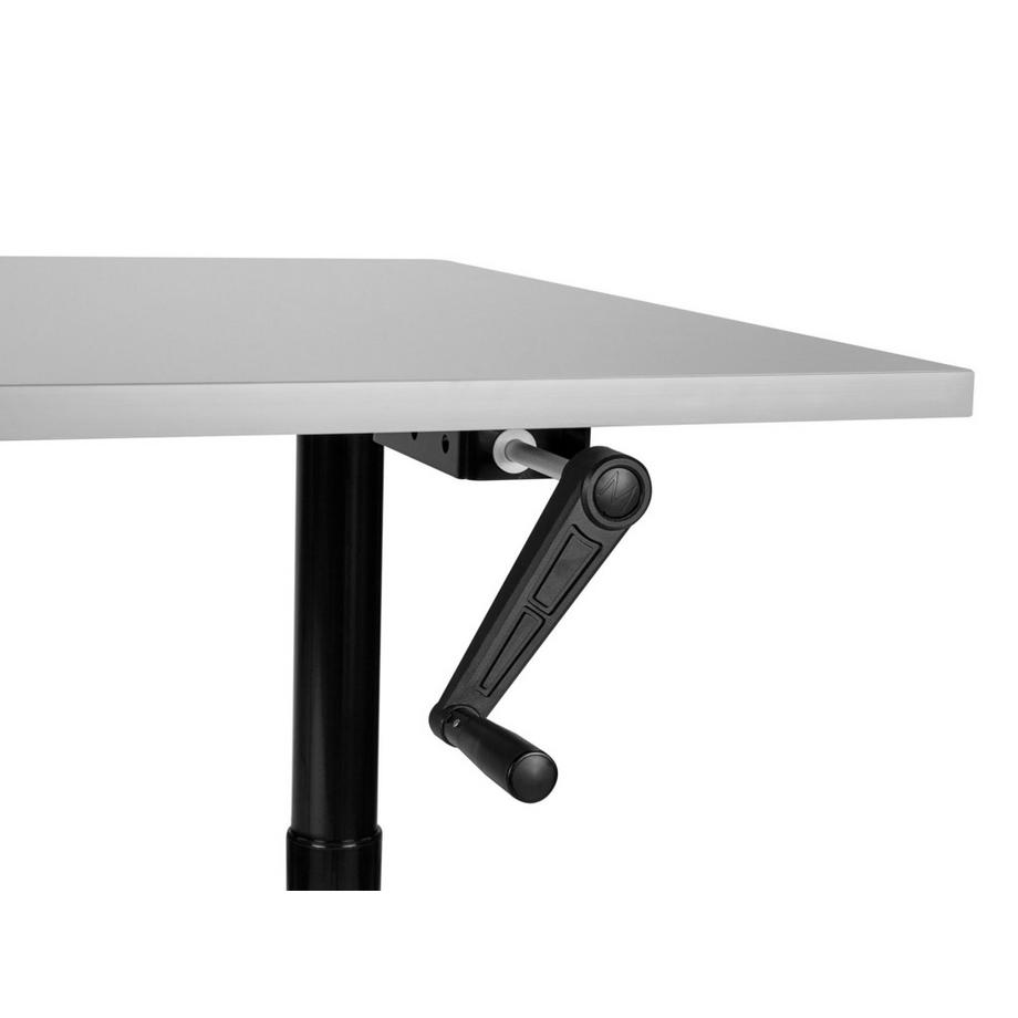 Beliani Bureau réglable en hauteur manuellement en Panneau de particules de bois Moderne DESTINAS  