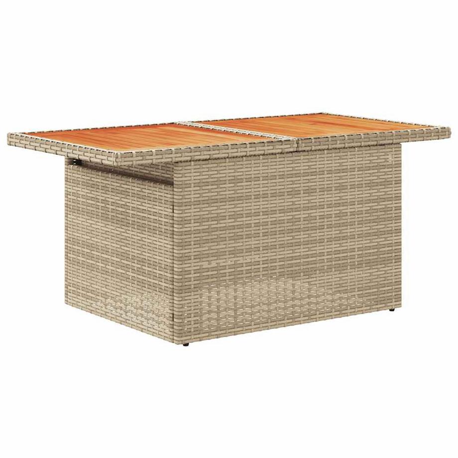 VidaXL set di divani da giardino Polirattan  