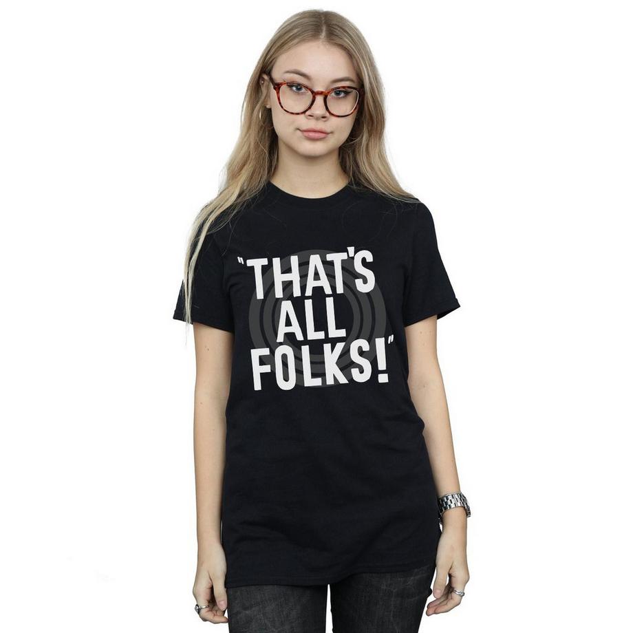 LOONEY TUNES That's All Folks T-Shirt  