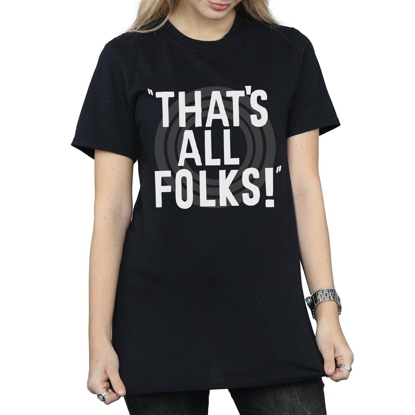 LOONEY TUNES  That's All Folks TShirt 