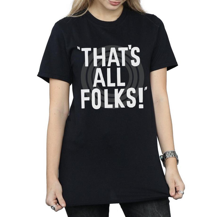 LOONEY TUNES That's All Folks T-Shirt  