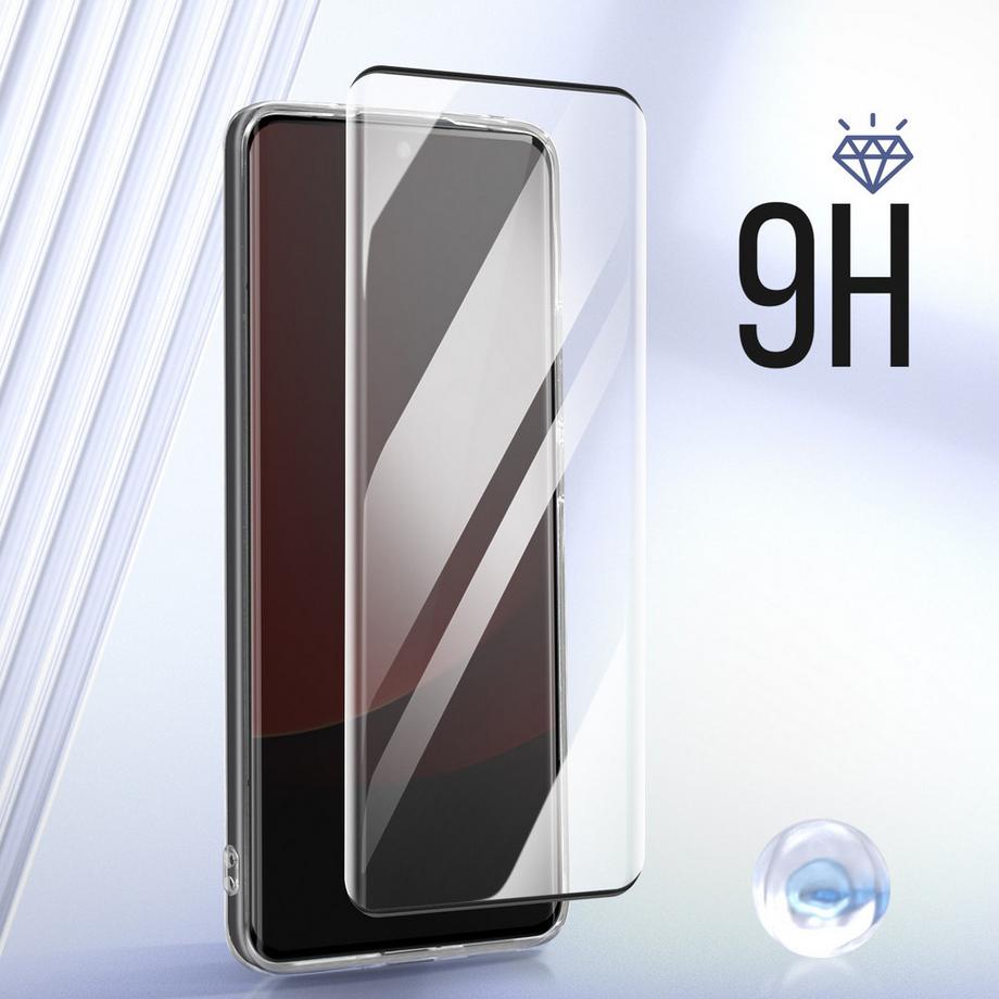 Avizar  Coque + Verre bord Noir Xiaomi 13 Ultra 