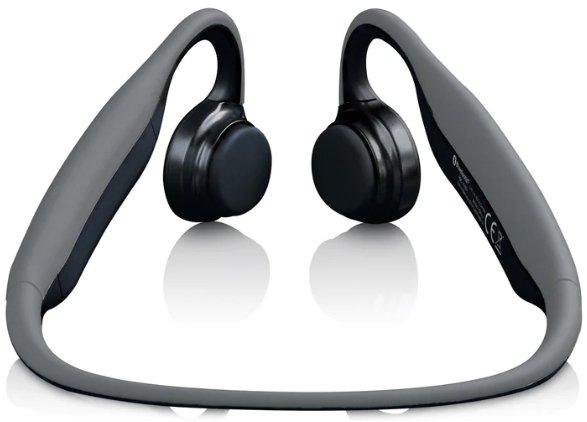 Lenco  Lenco HBC-200GY Kopfhörer & Headset Kabellos Nackenband Sport Mikro-USB Bluetooth Schwarz 