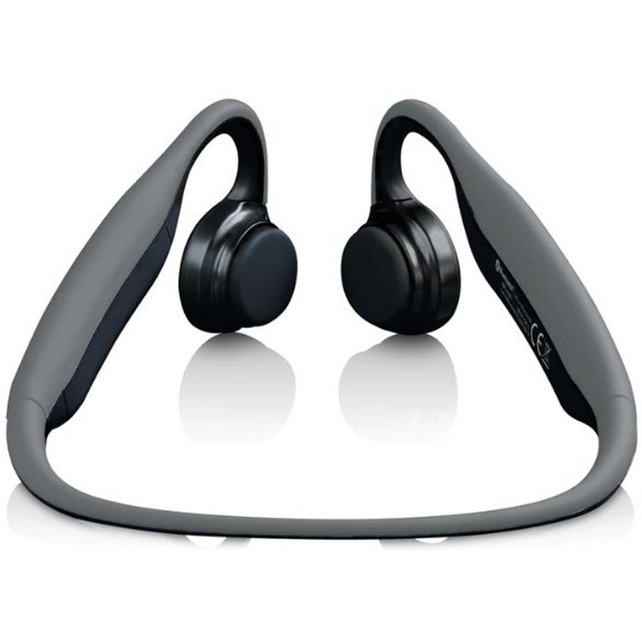 Lenco  Lenco HBC-200GY Kopfhörer & Headset Kabellos Nackenband Sport Mikro-USB Bluetooth Schwarz 