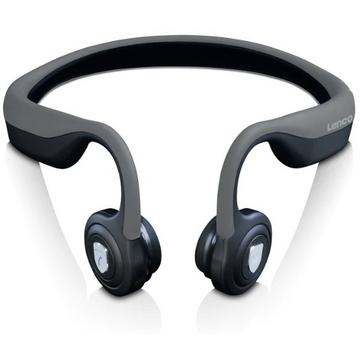 Lenco HBC-200GY cuffia e auricolare Wireless Passanuca Sport Micro-USB Bluetooth Nero