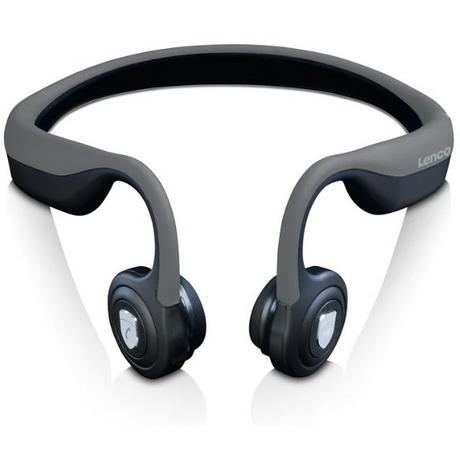Lenco  Lenco HBC-200GY Kopfhörer & Headset Kabellos Nackenband Sport Mikro-USB Bluetooth Schwarz 