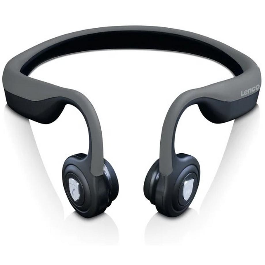 Lenco  Lenco HBC-200GY Kopfhörer & Headset Kabellos Nackenband Sport Mikro-USB Bluetooth Schwarz 