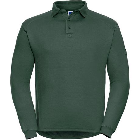 Russell  Europe Sweatshirt avec col et boutons 