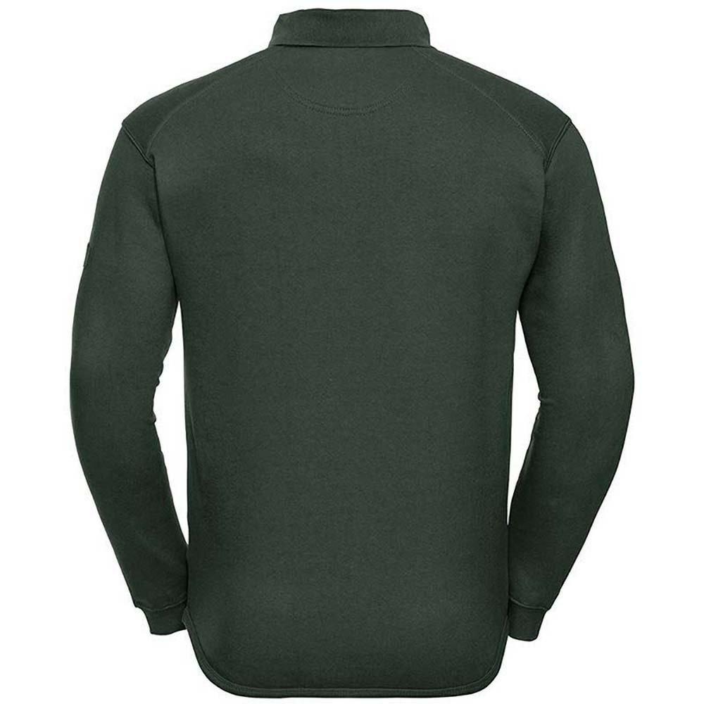 Russell  Europe Sweatshirt avec col et boutons 