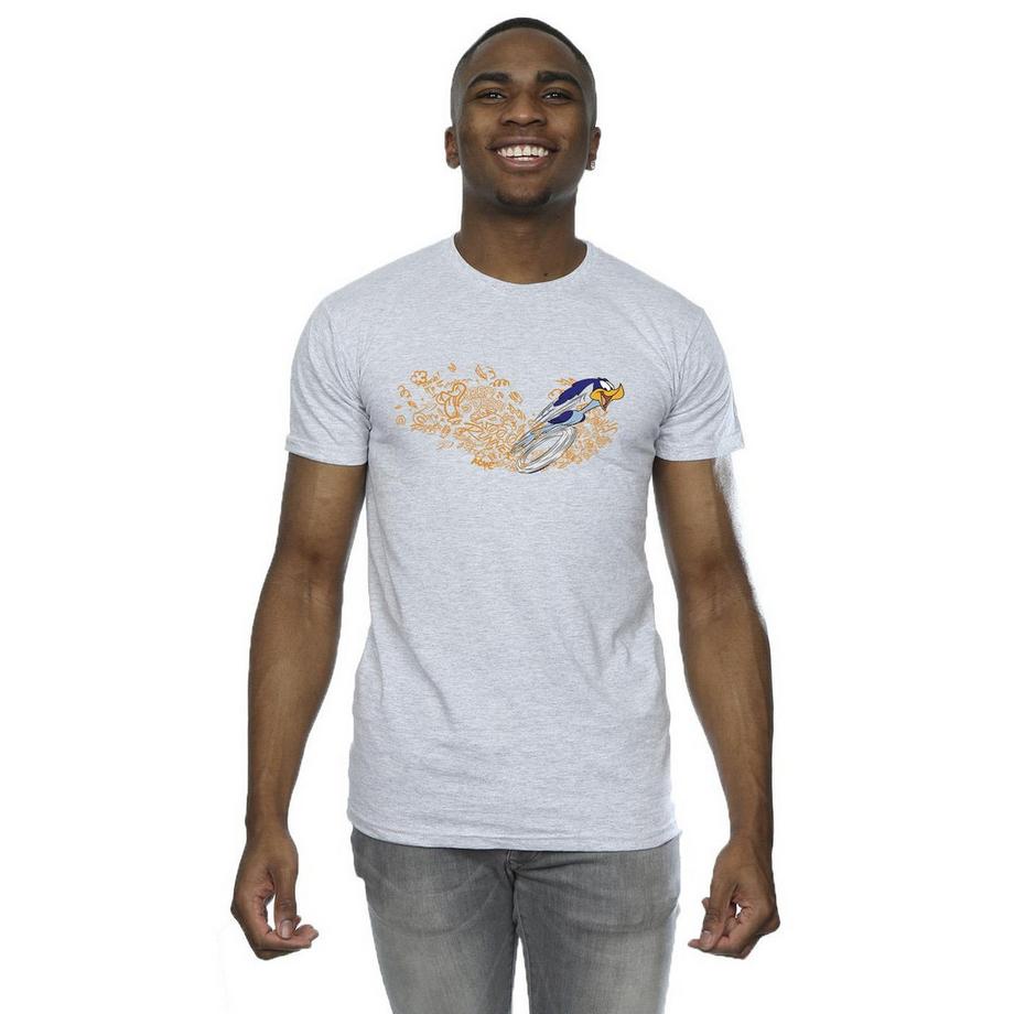 LOONEY TUNES ACME T-Shirt Stampata Maniche Corte  