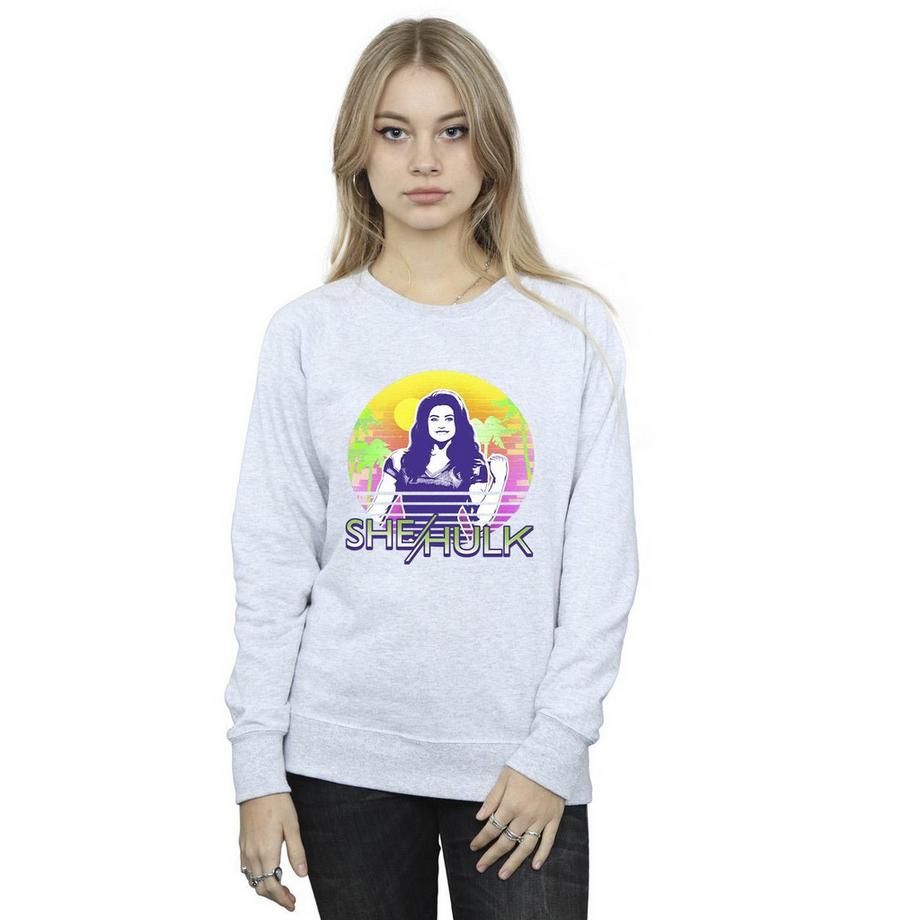 MARVEL SheHulk Attorney At Law Sunset Smile Sweatshirt  