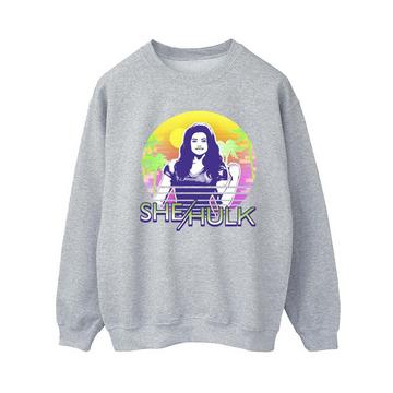 SheHulk: Attorney At Law Sunset Smile Sweatshirt