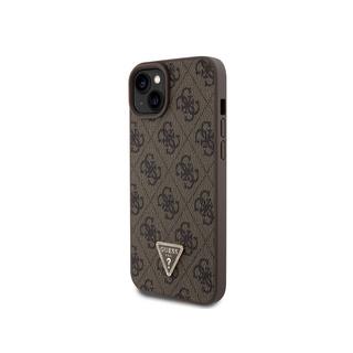 GUESS  Coque iPhone 15 Plus Triangle Strass 4G 