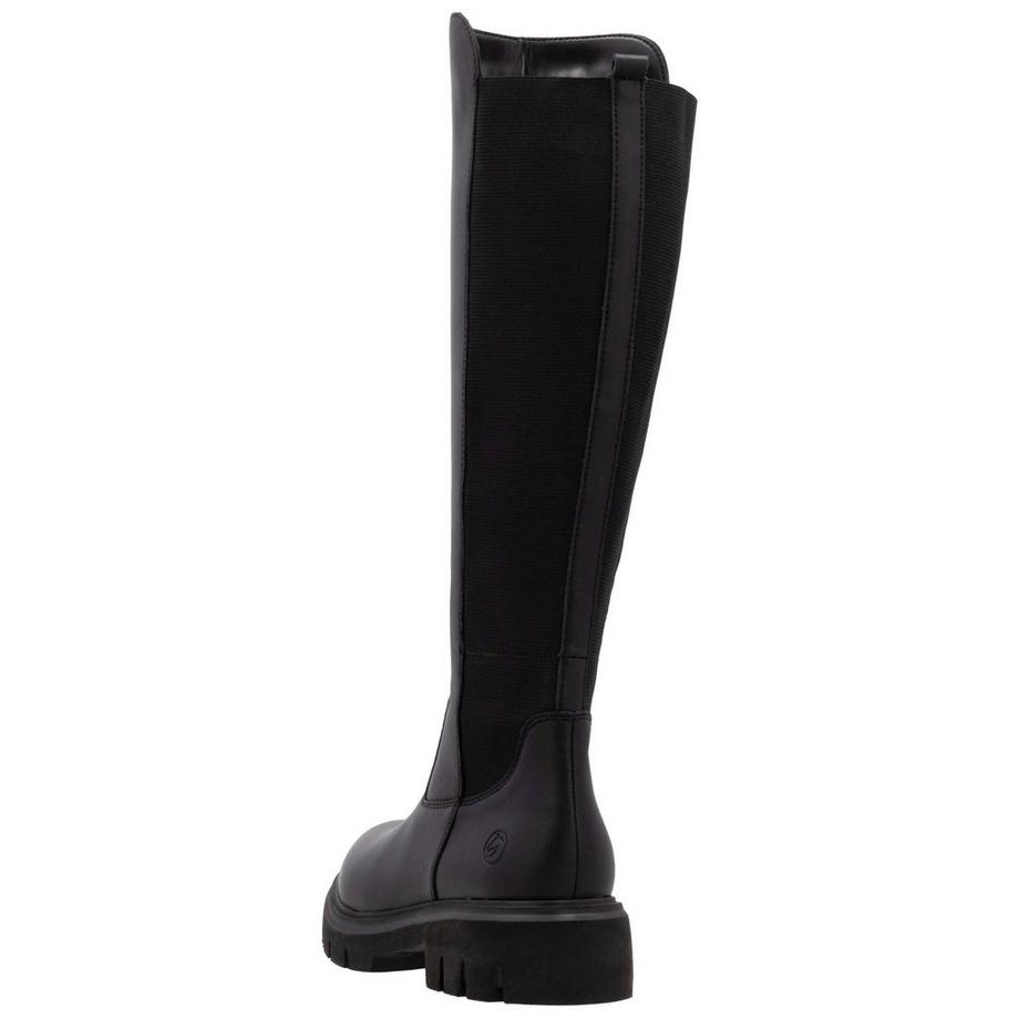 Remonte Knielange Stiefel mit kräftiger Sohle  