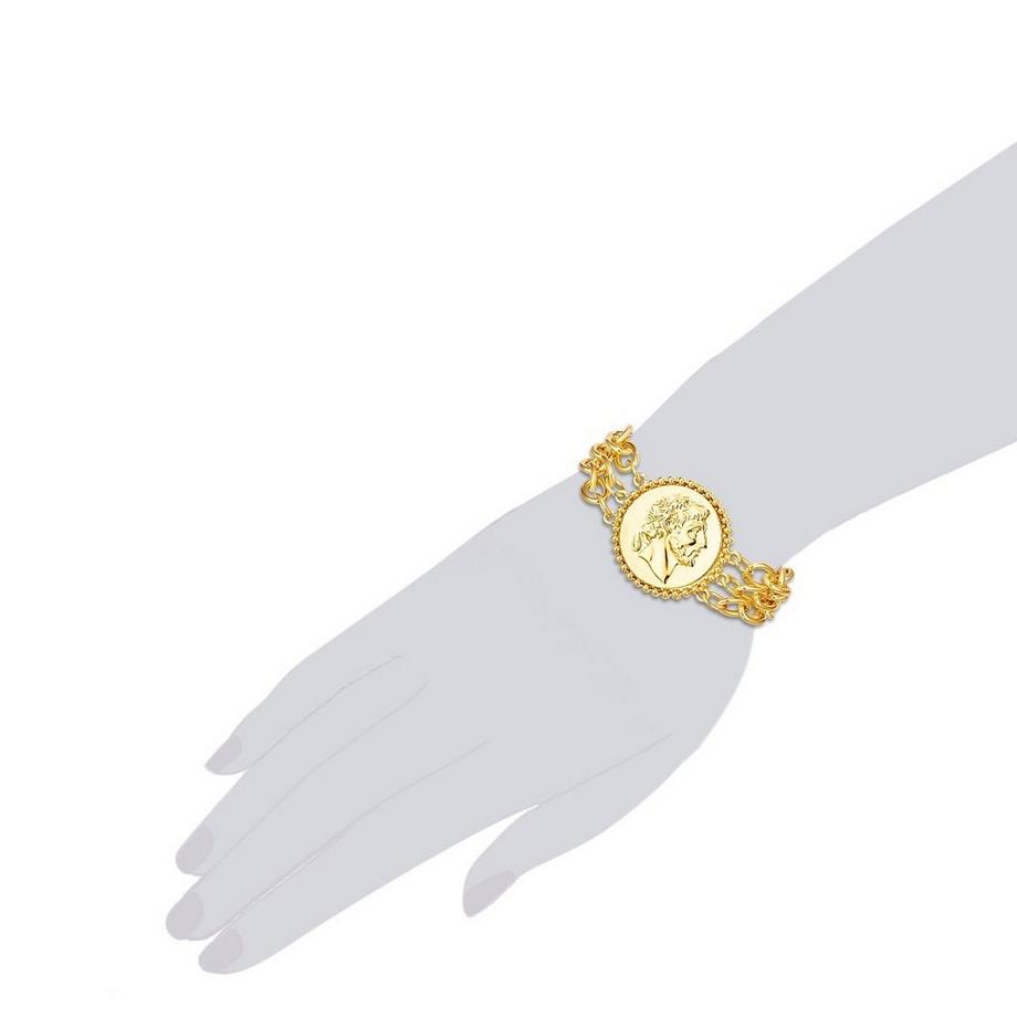 Lulu & Jane  Armband Münze 