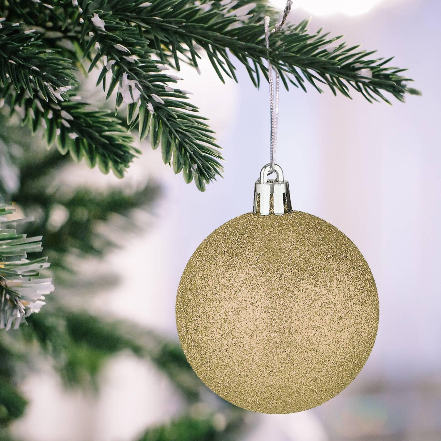 Northix Weihnachtsbaumschmuck-Set  