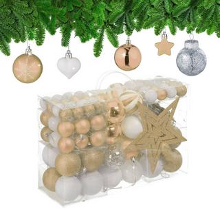 Northix Weihnachtsbaumschmuck-Set  