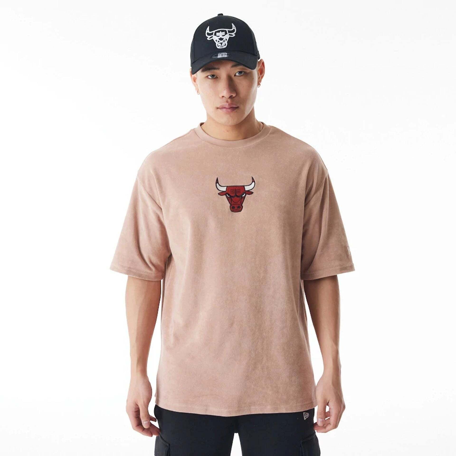 NEW ERA  overized t-hirt brooklyn net nba velour 