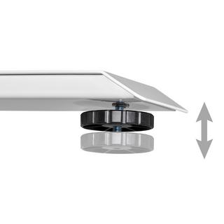 Tectake Tischgestell elektrisch höhenverstellbar Memory-Funkt. 85-129x65x71-121cm  
