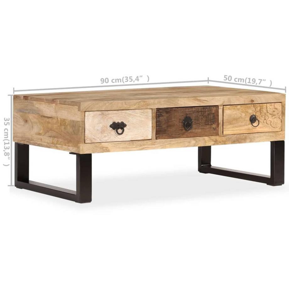 VidaXL Couchtisch holz  
