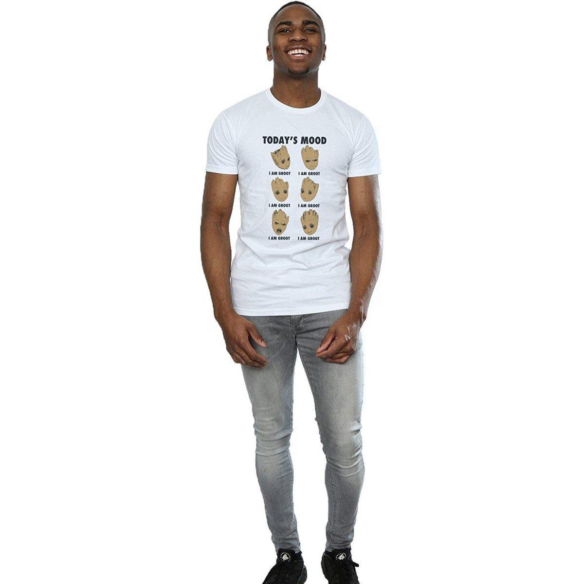 Guardians Of The Galaxy Today's Mood Baby Groot Print T-Shirt  
