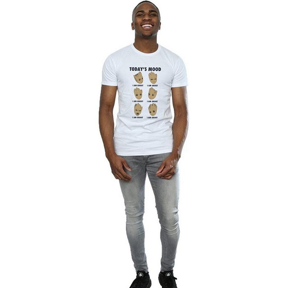Guardians Of The Galaxy Today's Mood Baby Groot Print T-Shirt  