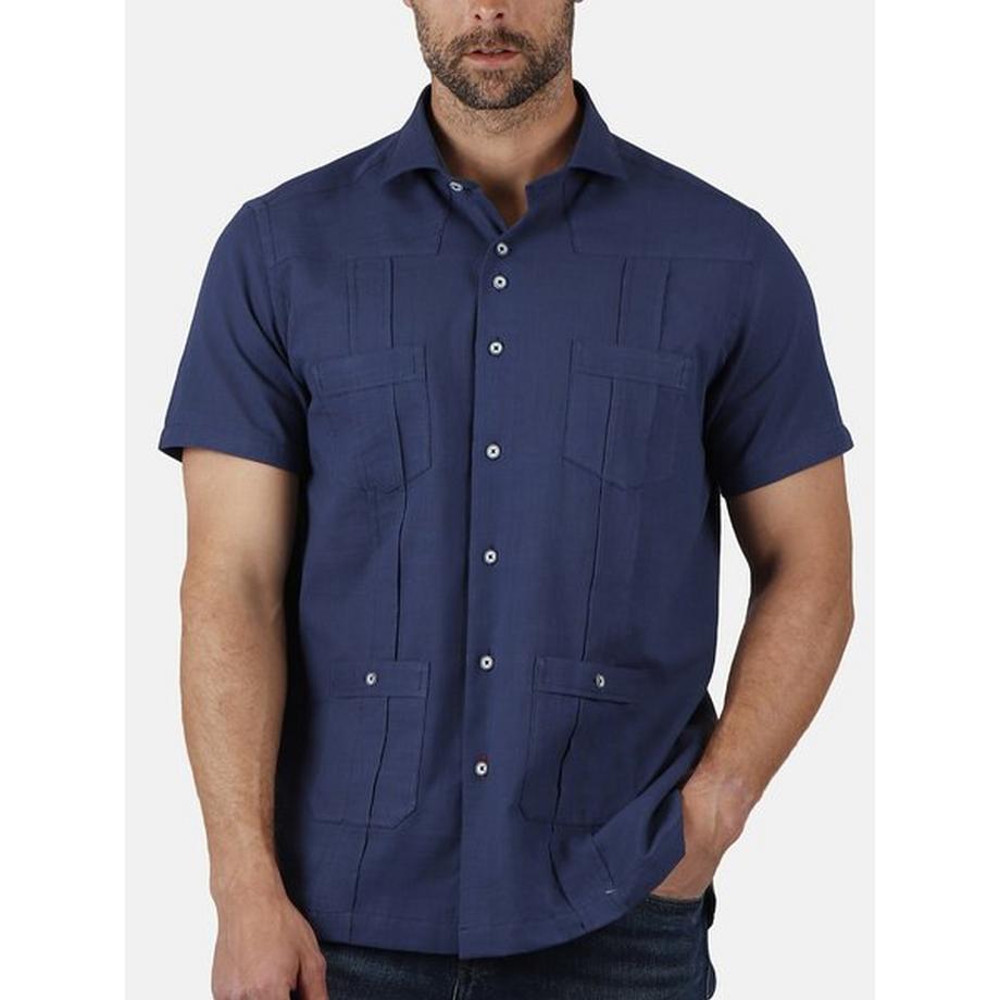 Admas Habanera Camicia Estiva Maniche Corte  
