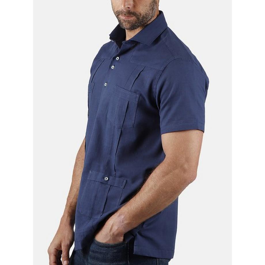 Admas Habanera Camicia Estiva Maniche Corte  