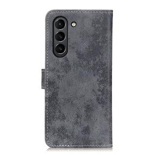 Cover-Discount  Galaxy S21 FE - Vintage Etui Wildleder Optik 