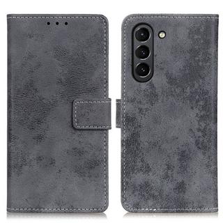 Cover-Discount  Galaxy S21 FE - Vintage Etui Wildleder Optik 