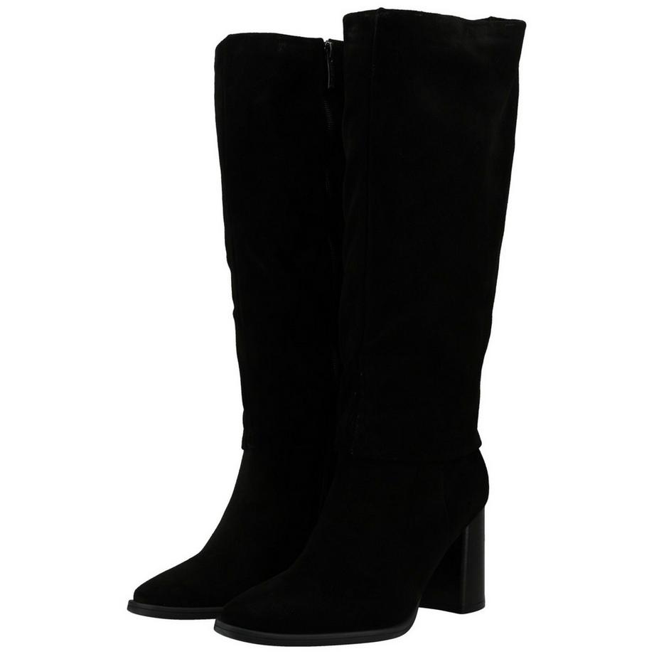 Paul Green Knielange Stiefel mit Blockabsatz  