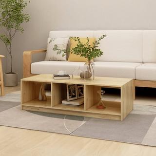 VidaXL Table basse bois de pin  