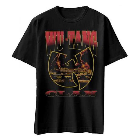 Wu-Tang Clan Grafik Print T-Shirt  
