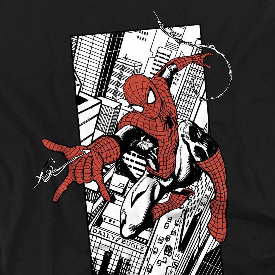 Spider-Man T-Shirt filé à l'anneau avec motif  