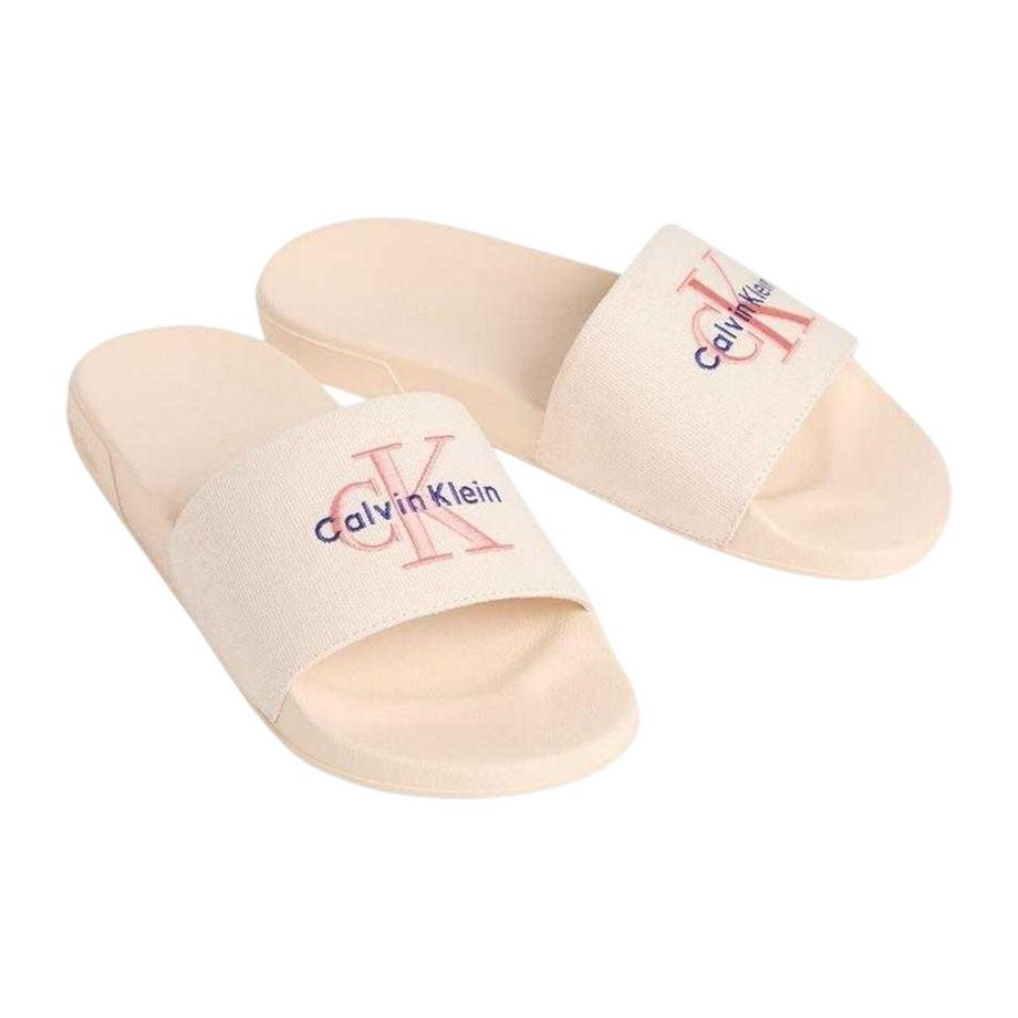 Calvin Klein Claquettes avec logo  