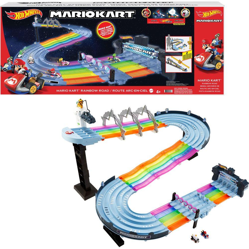 Hot Wheels  Super Mario Mario Kart Regenbogen-Boulevard (1:64) 