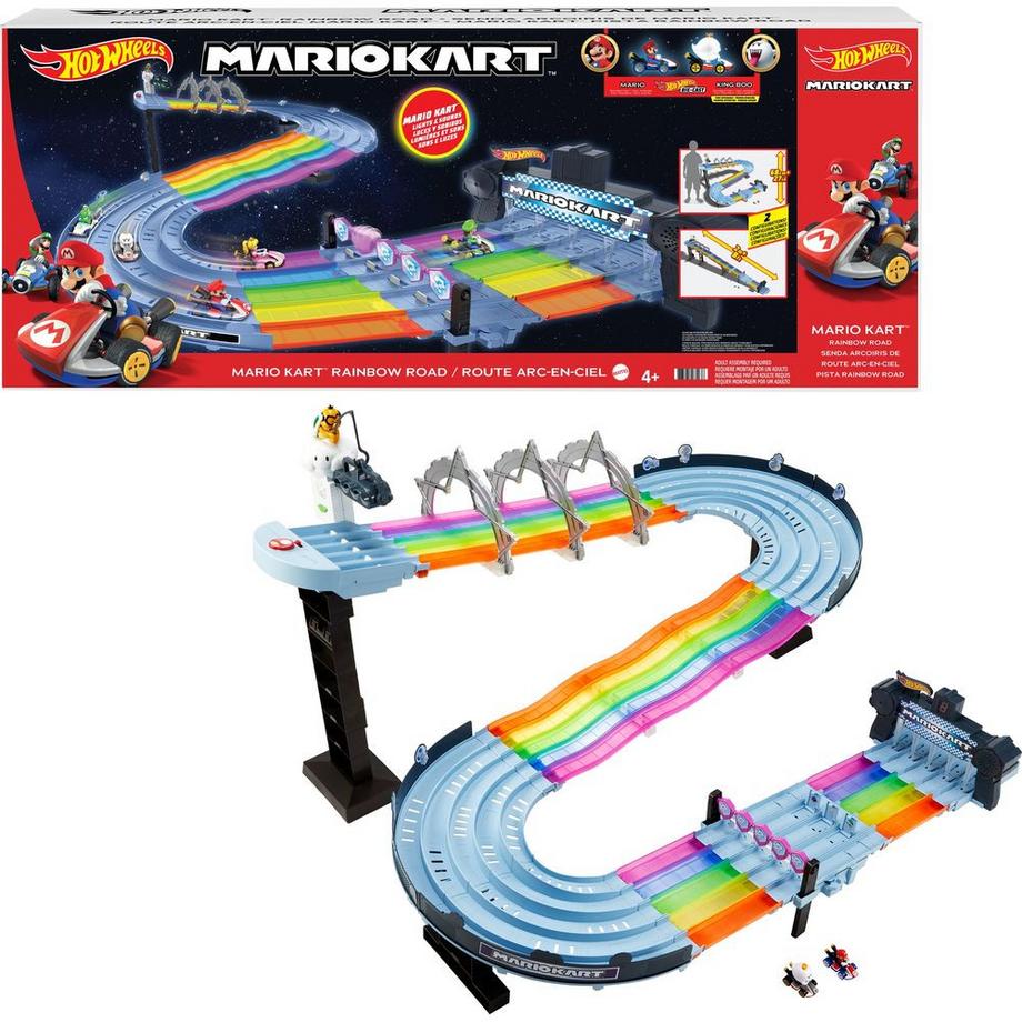 Hot Wheels  Super Mario Mario Kart Regenbogen-Boulevard (1:64) 