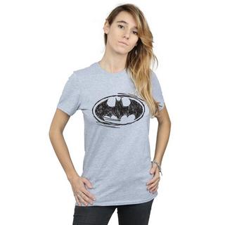 DC COMICS Batman Sketch Logo T-Shirt  