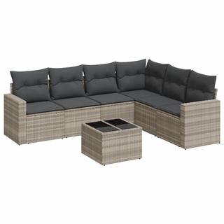 VidaXL Garten sofagarnitur poly-rattan  