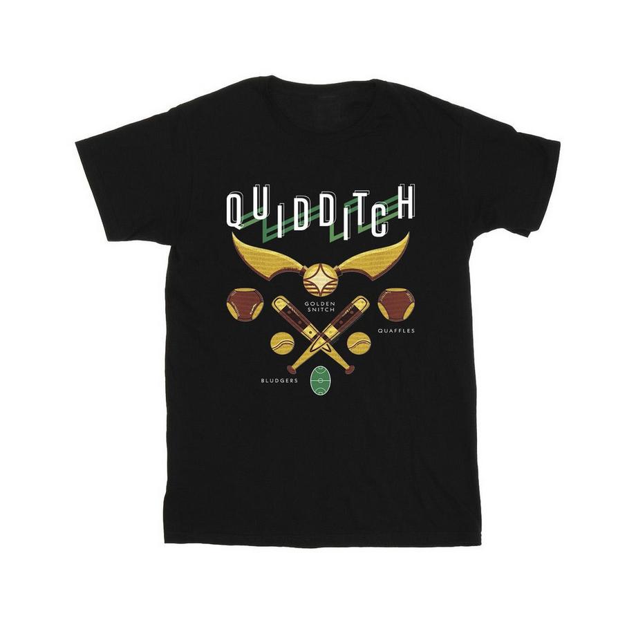Harry Potter  Tshirt QUIDDITCH BLUDGERS QUAFFLES 
